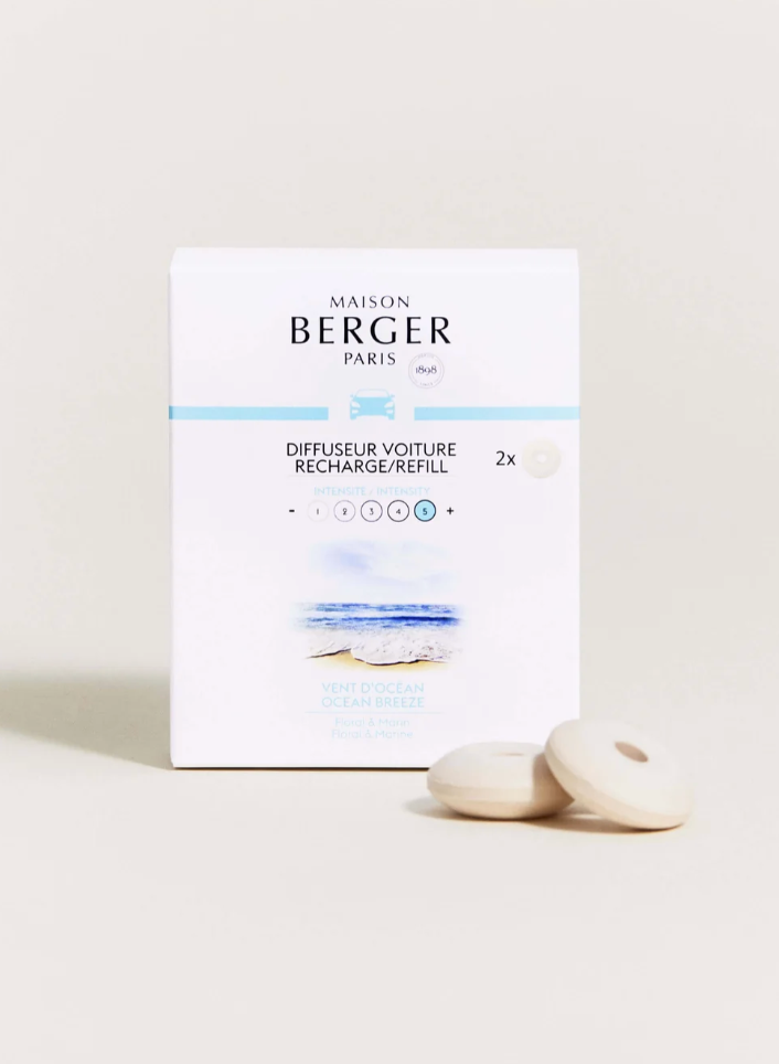 Maison Berger Ocean Breeze Car Diffuser Refill