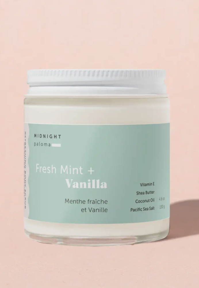 Midnight Paloma Fresh Mint + Vanilla Body Scrub