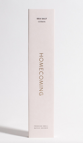 Homecoming Sea Salt Citron Incense