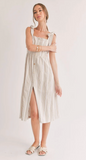 Sage The Label Harmonized Button Dress White