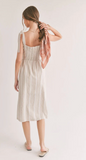 Sage The Label Harmonized Button Dress White