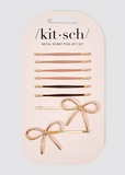 Kitsch Bow Bobby Pin Set