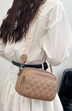 Zenana Crossbody Camera Style Bag Ash Mocha