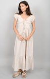 RD Style Sunise Milkmaid Dress Tan