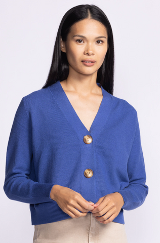 Pink Martini Hampton Cardigan Royal Blue