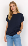 Soyaconcept Banu Tie Tee Navy