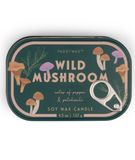 Paddywax Wild Mushroom Tin Candle