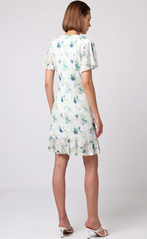 Angel Eye Crabapple Dress Green