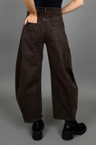 RD Style Barni Stretch Barrel Jean Java