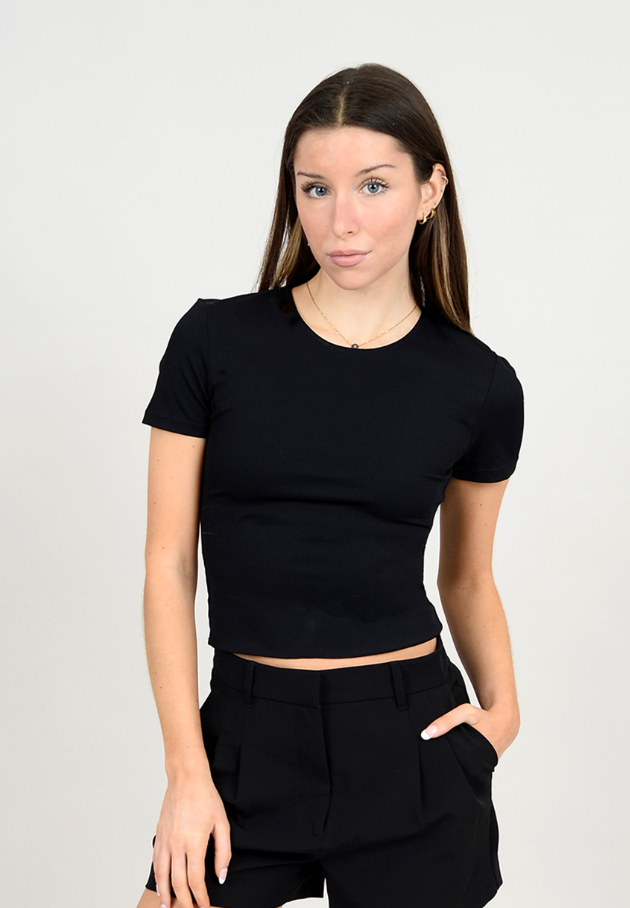 RD Style Roxi Crew Tee Black