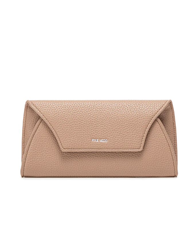 Pixie Mood Mavis Wallet Latte Pebbled