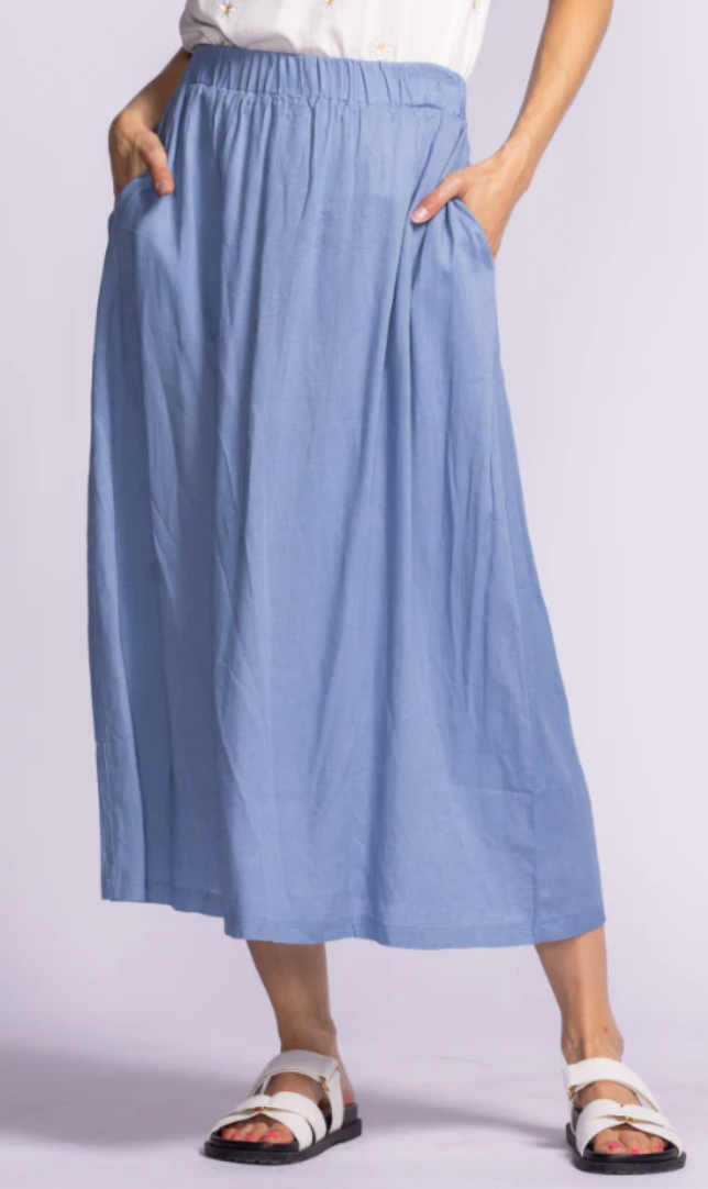 Pink Martini Carter Skirt Blue
