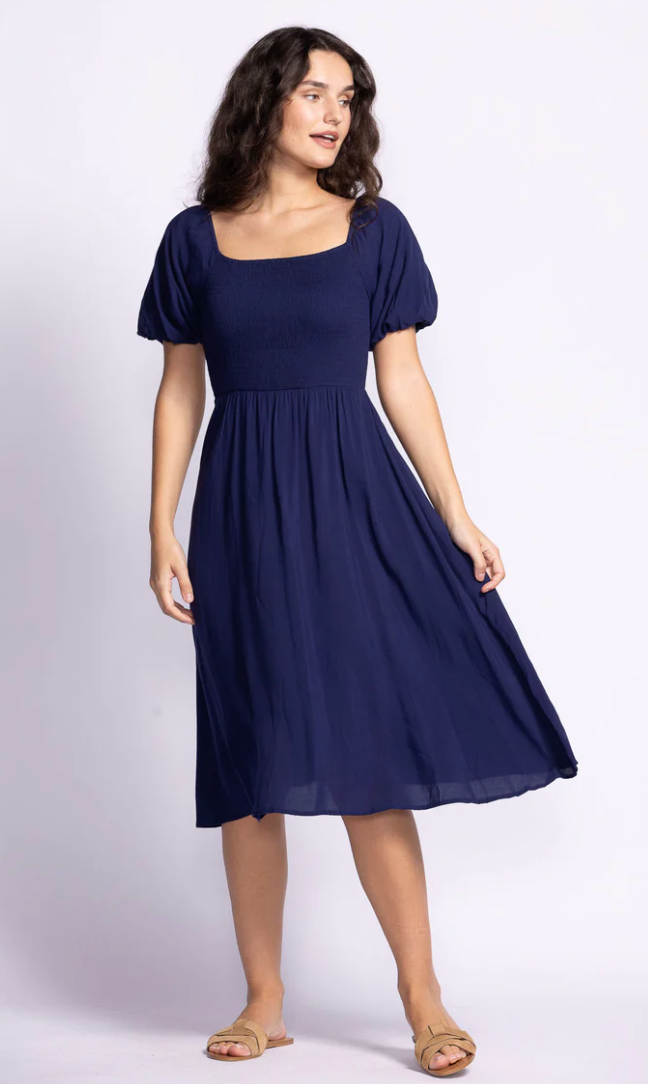 Pink Martini Stassi Dress Navy