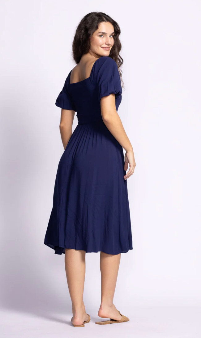 Pink Martini Stassi Dress Navy