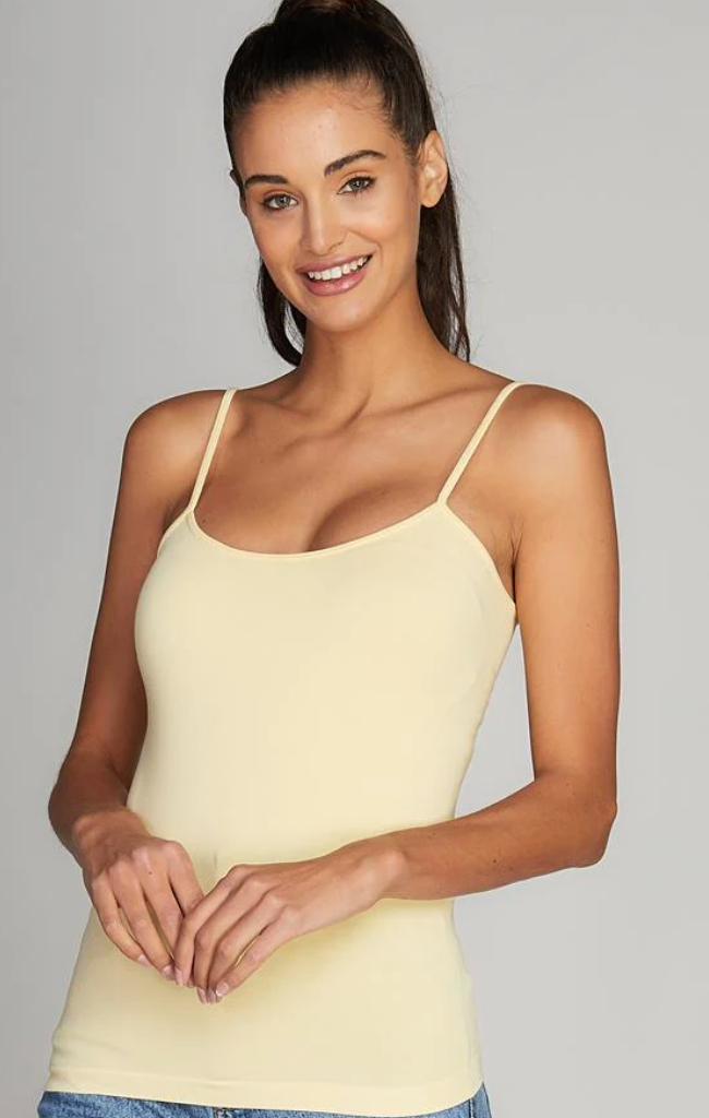 Cest Moi Bamboo Cami In Butter