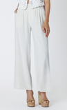 Dex Wide Leg Pull On Pant Linen