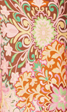 Dex Wide Leg Pants Medallion Floral