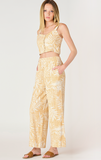 Dex Wide Leg Pull On Pant Warm Palm