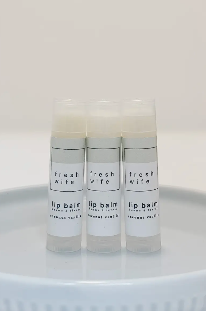 Fresh Wife Soap Co Lip Balm Coconut Vanilla