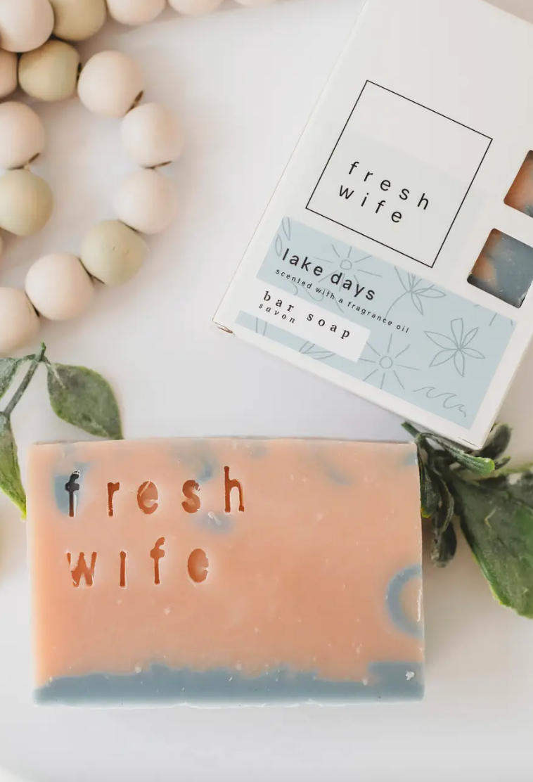 Fresh Wife Soap Co Bar Soap In Lake Days
