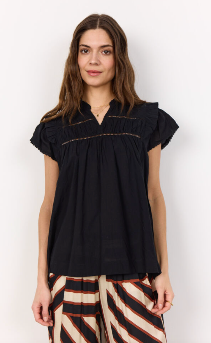 Soyaconcept Caliste Blouse In Black