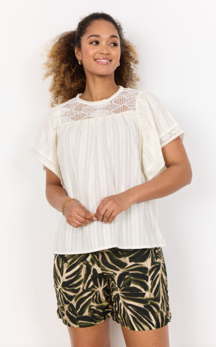 Soyaconcept Rafaella Blouse In Cream