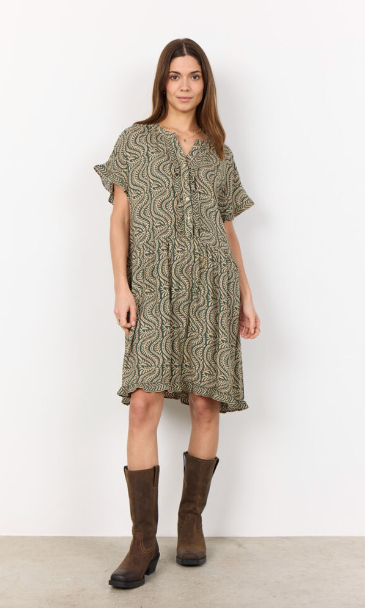 Soyaconcept Rositta Dress Thyme Combo