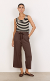 Soyaconcept Banu Crop Pant Hot Fudge
