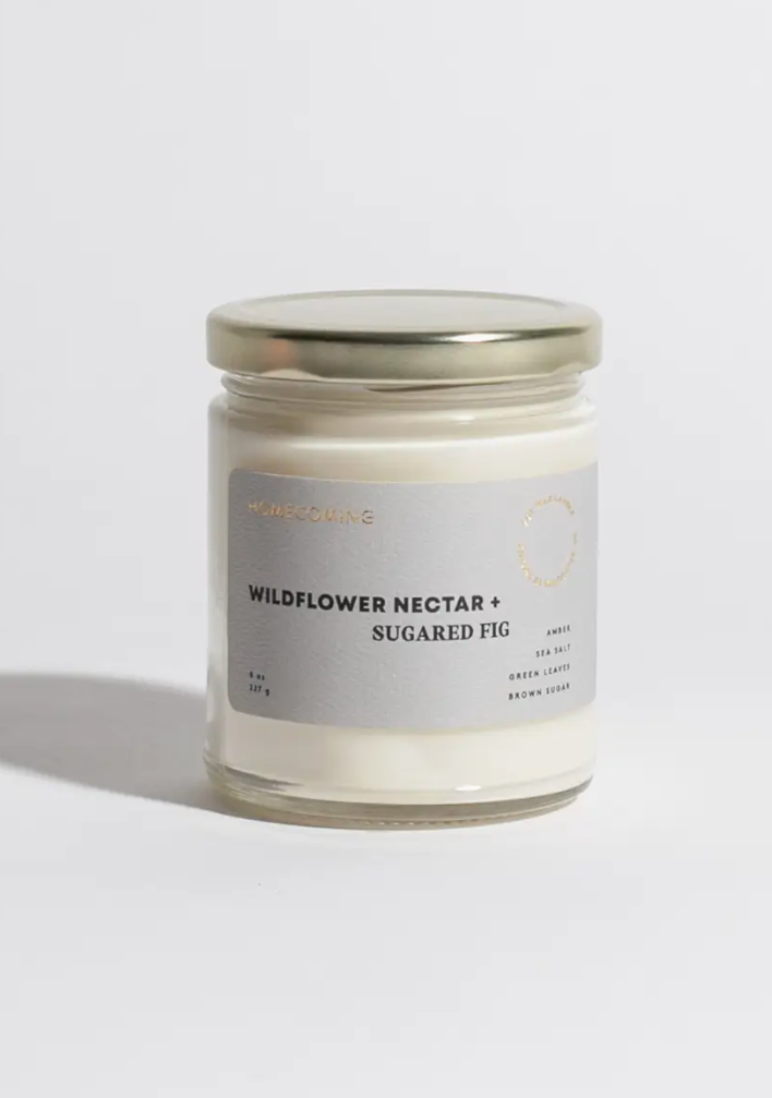 Homecoming Wildflower Nectar + Sugared Fig Candle