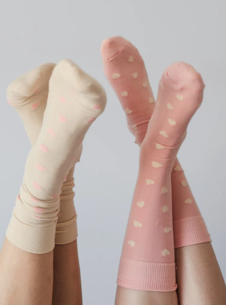 Pokoloko Pima Socks Pack Of 2 Have A Heart