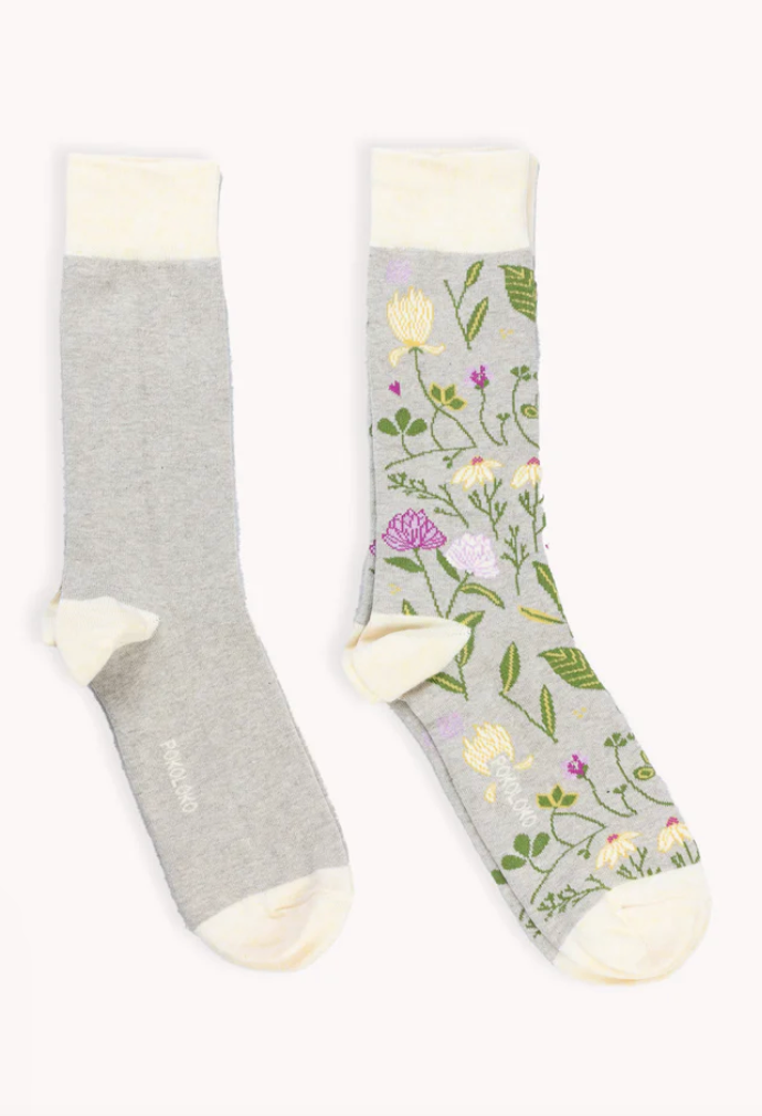 Pokoloko Pima Socks Pack Of 2 Botanical Garden