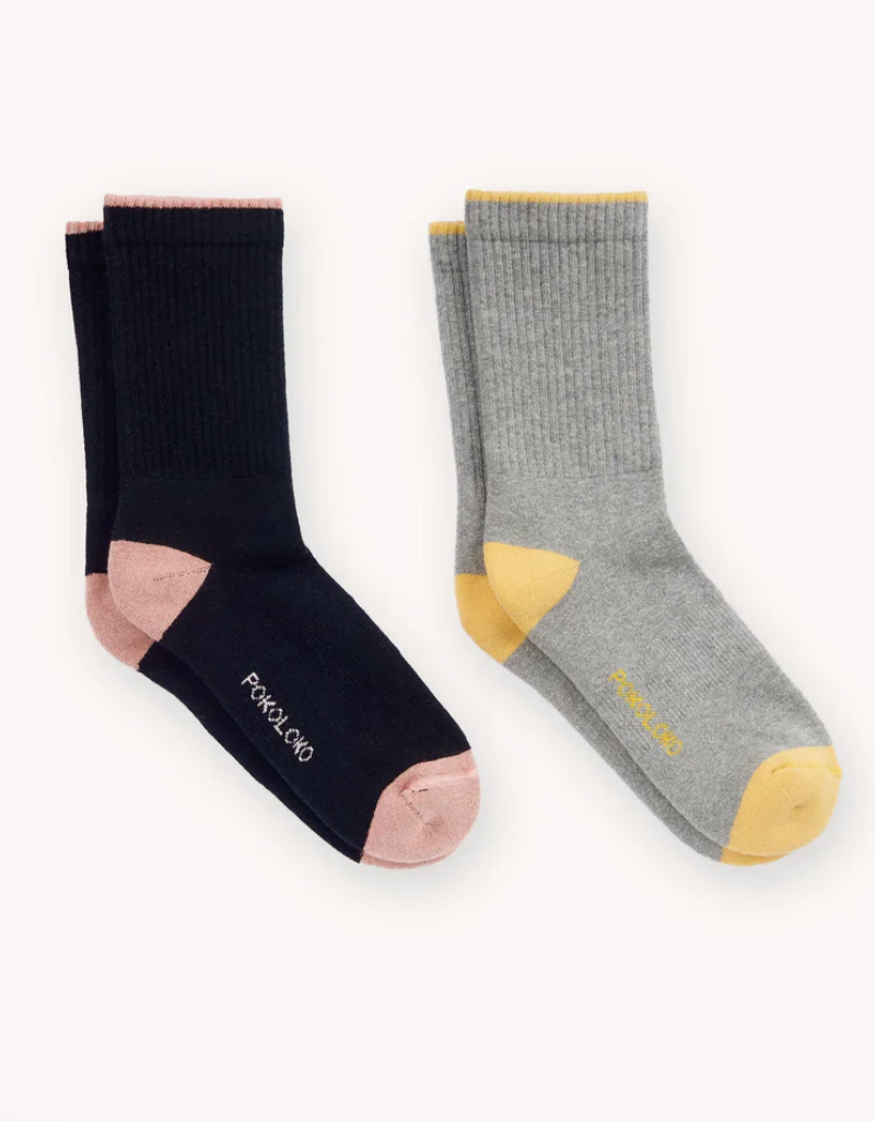 Pokoloko Heel Toe Socks Pack Of 2 Campfire Songs