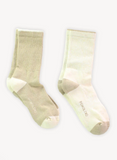 Pokoloko Heel Toe Socks Pack Of 2 Linen