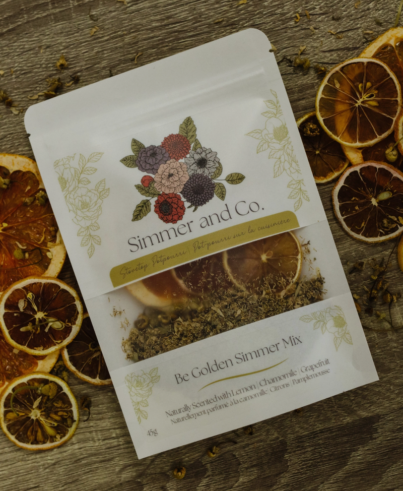 Simmer & Co Be Golden Simmer Pot Mix