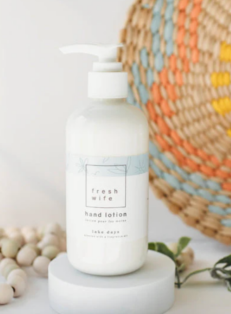 Fresh Wife Soap Co Hand Lotion Lake Days