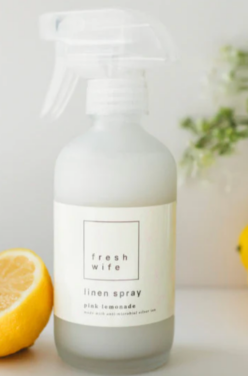 Fresh Wife Soap Co Linen Spray Pink Lemonade