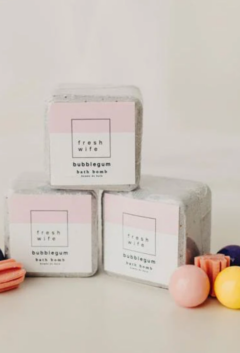 Fresh Wife Soap Co Bath Bomb Bubble Gum