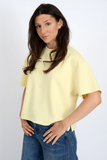 RD Style Tess Soft Knit Tee Lemon Tart