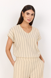 Soyaconcept Rajan Stripe Blouse Cream