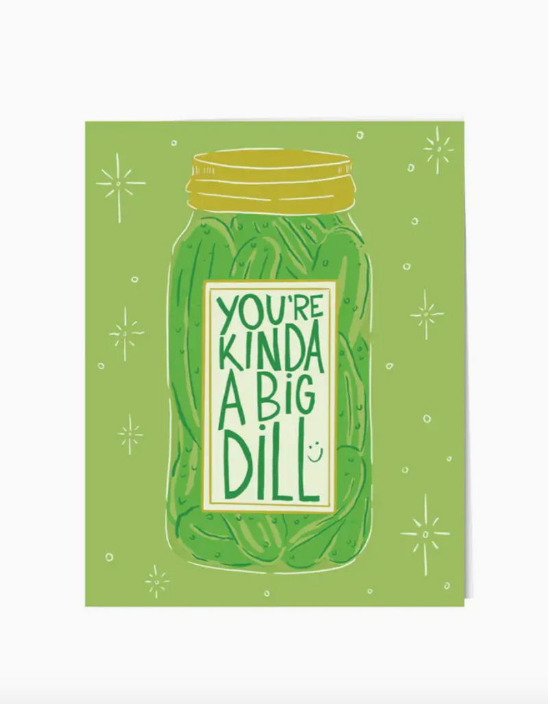 Paper Protege Big Dill Card