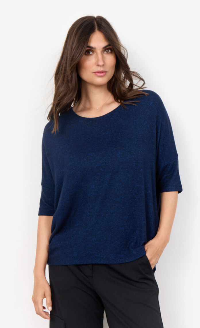 Soyaconcept Biara Tee Navy