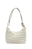 Zenana Cloud Puff Crossbody Bag Ivory