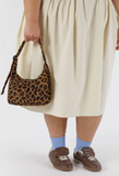 Baggu Mini Nylon Shoulder Bag Leopard