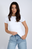 RD Style Roxi Crew Tee White