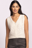 Pink Martini Sevilla Vest Off White