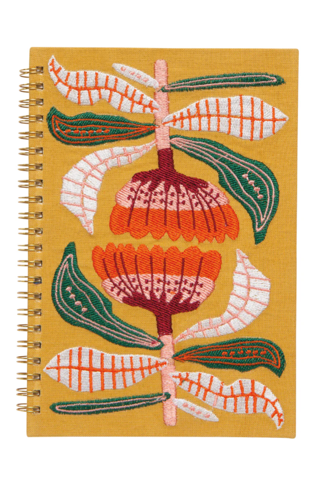 Danica Venus Embroidered Notebook