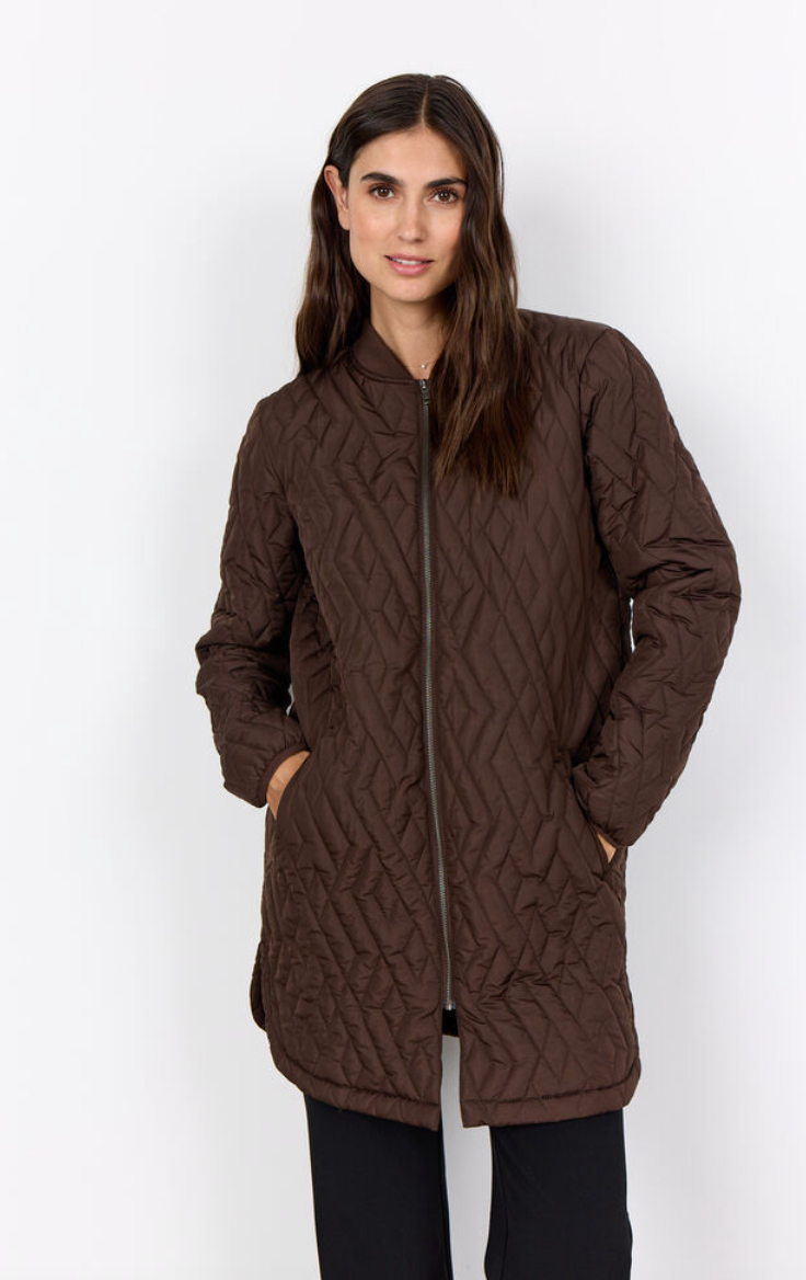 Soyaconcept Fenya Jacket Hot Fudge