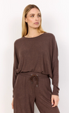 Soyaconcept Biara Sweater Full Sleeve Hot Fudge