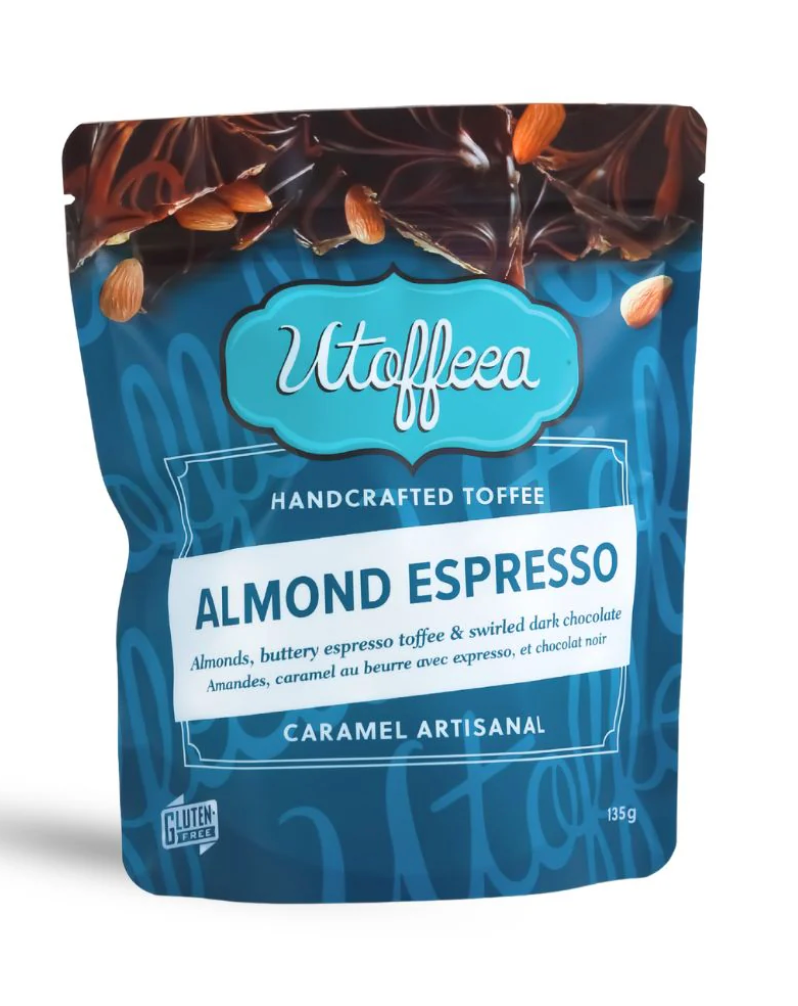 Utoffeea Almond Espresso 135g Bag