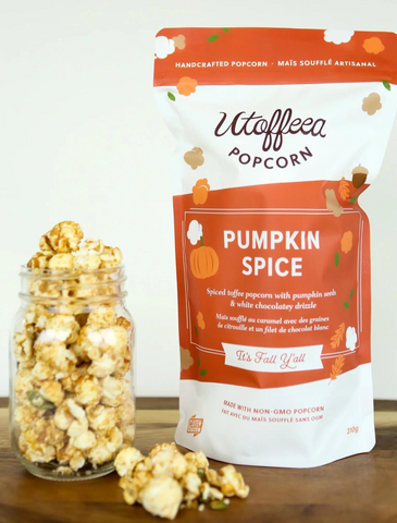 Utoffeea Pumpkin Spice Popcorn